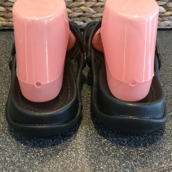 CROCS Black Women's Sandals - Picture 5 of 12